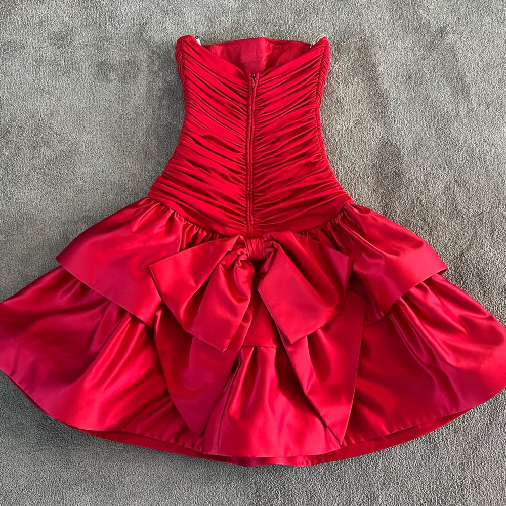 Vintage 80s Morton Myles Saks 5th Ave Formal Dress